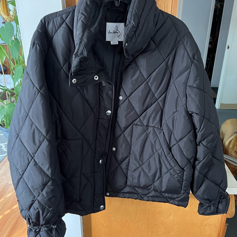 Sam Edelman Black Quilted Puffer Jacket